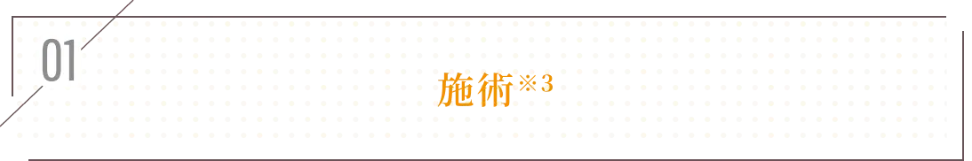 01 施術 *3