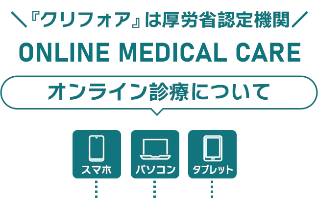 誰にも知られずオンライン診療