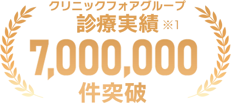 オンライン診療実績7,000,000件以上
