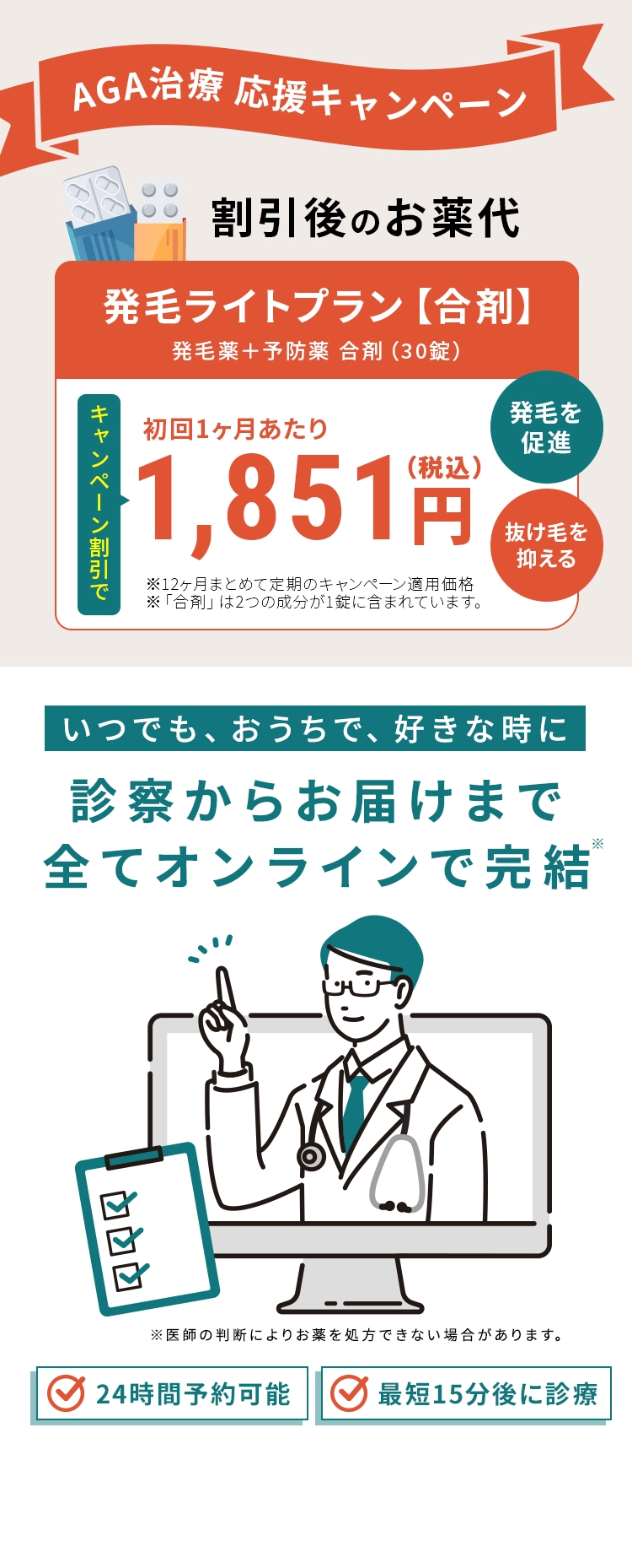 AGA治療 応援キャンペーン