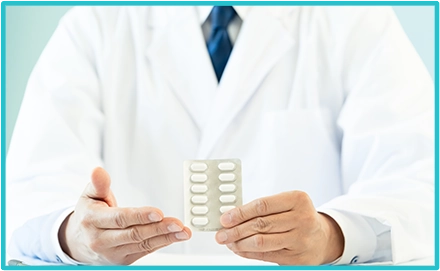 医師の診察をもとに処方