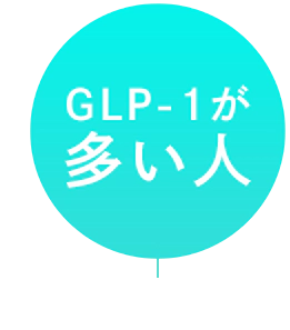 GLP-1が多い人