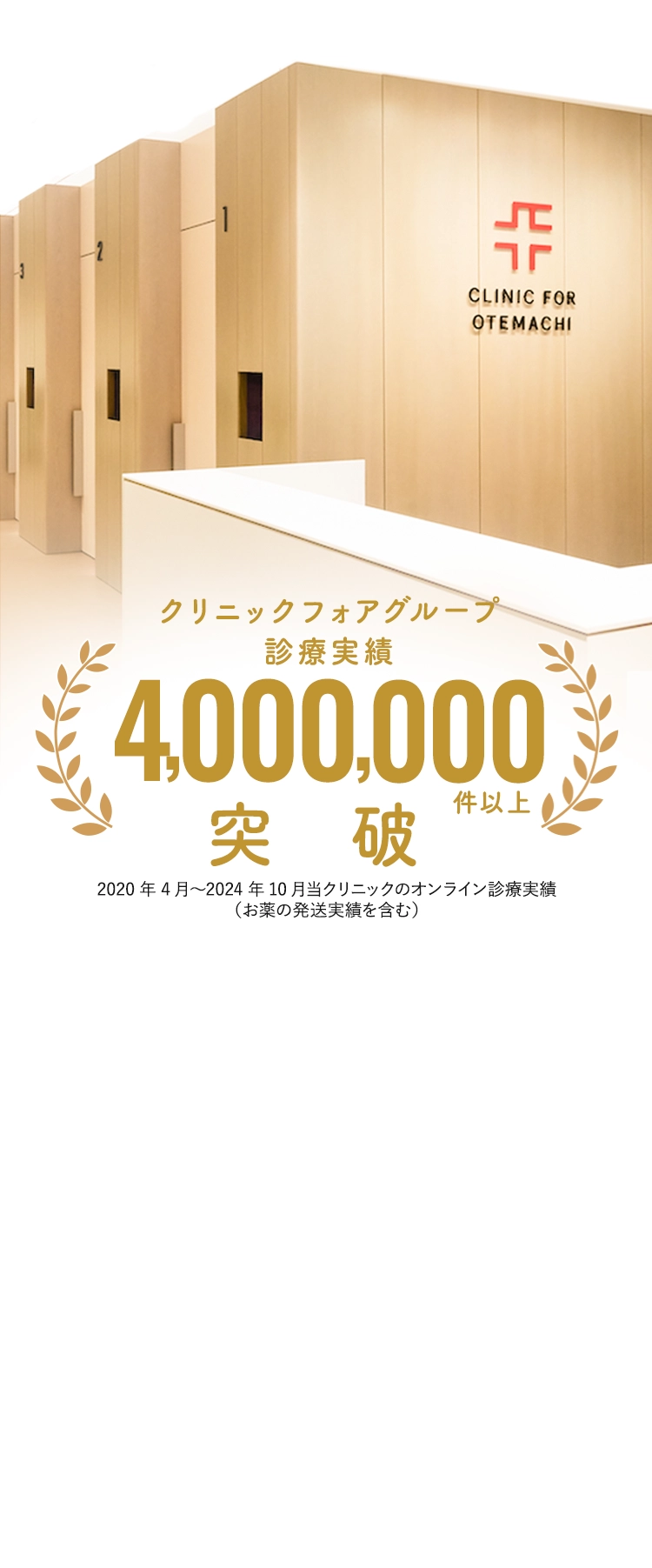 2024年処方実績 4,000,000件以上突破