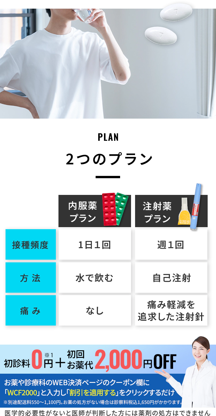 2つのプラン