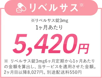 内服薬5,420円