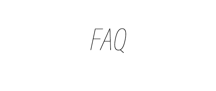 FAQ よくあるご質問