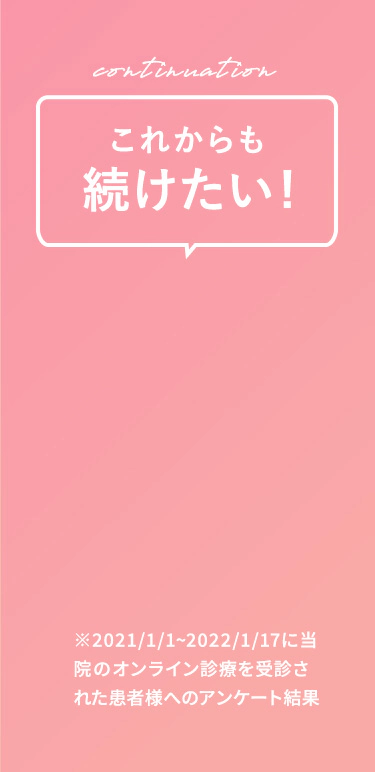 これからも続けたい
