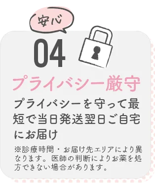 04 プライバシー厳守