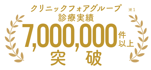 診療実績610万件以上