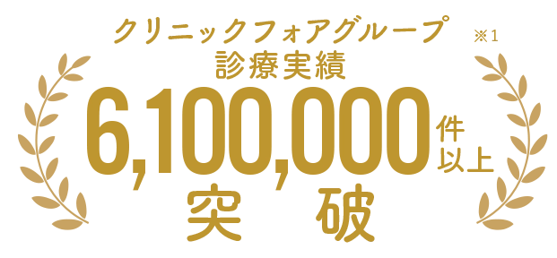 診療実績610万件以上