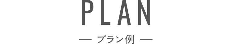 PLAN プラン例
