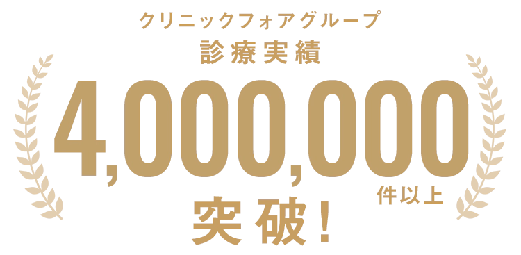 診療実績400万件以上