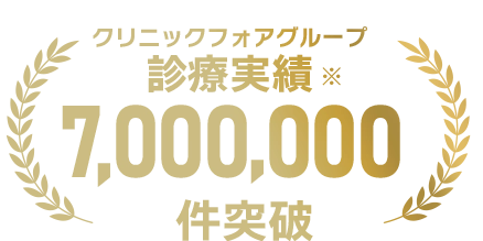 オンライン診療実績7,000,000件以上